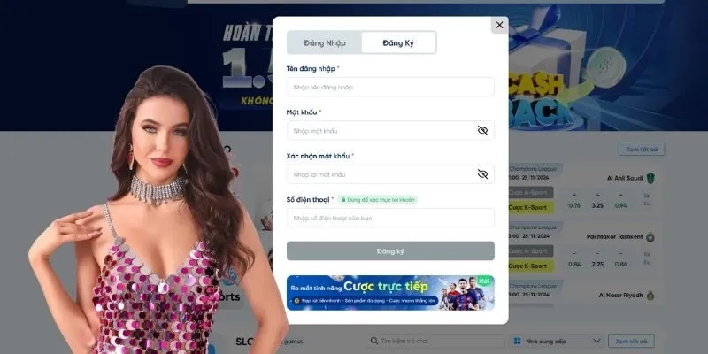 Đăng ký 8LIVE từ a đến z cho người mới thực hiện